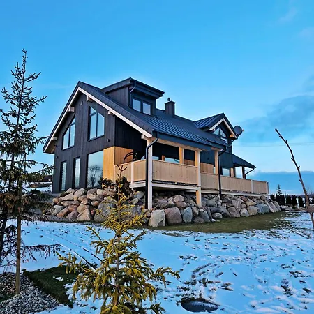 Czorny Dab - Nowoczesny Na Kaszubach, Jacuzzi, Sauna, Bilard Garcz
