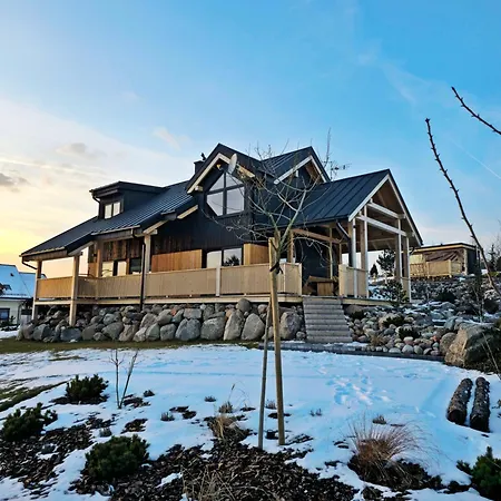 ヴィラ Czorny Dab - Na Kaszubach, Bilard, Jacuzzi, Sauna