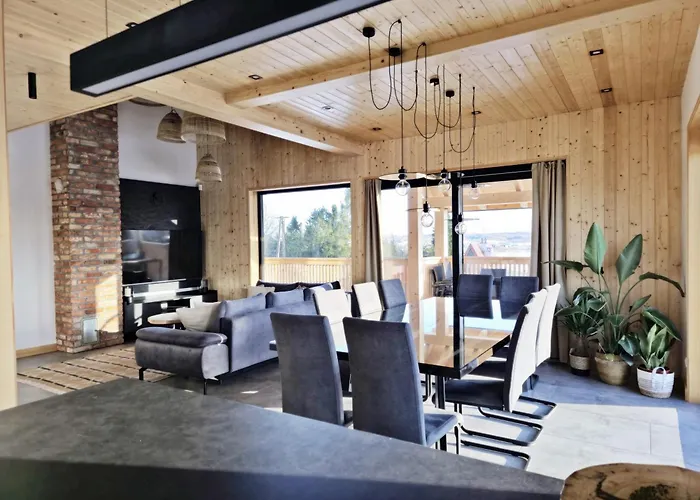 Czorny Dab - Na Kaszubach, Bilard, Jacuzzi, Sauna Vila