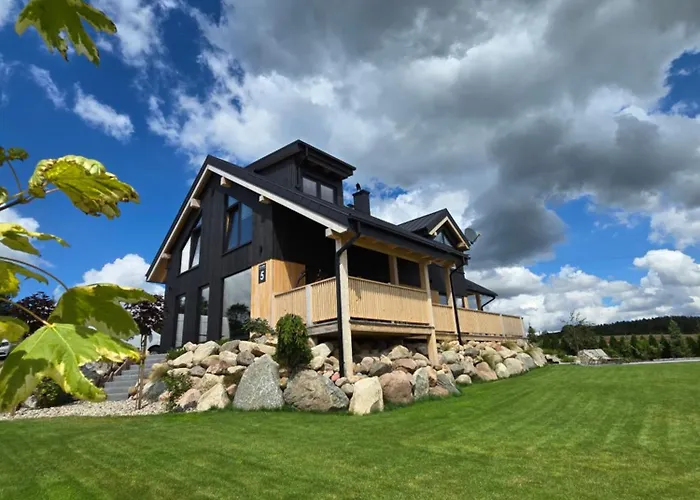 Vila Czorny Dab - Na Kaszubach, Bilard, Jacuzzi, Sauna