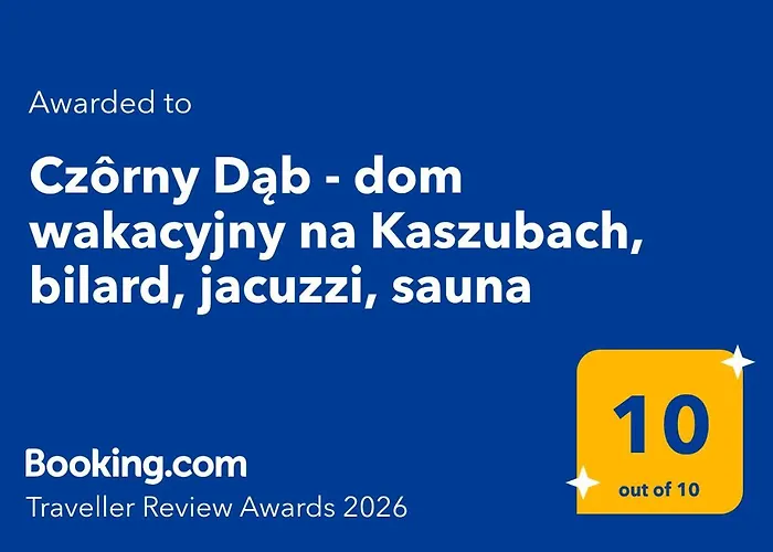 Vila Czorny Dab - Na Kaszubach, Bilard, Jacuzzi, Sauna